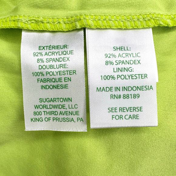 Lilly Pulitzer Siesta Shift Dress Sz 10 Matcha Green Knit Battenburg Lace NWT - Picture 15 of 16